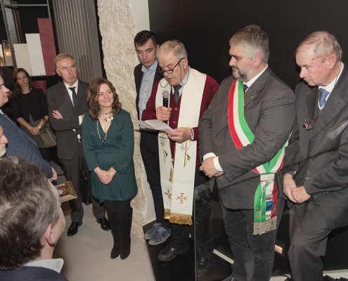 Benedizione della filiale Zanutta di Parigi