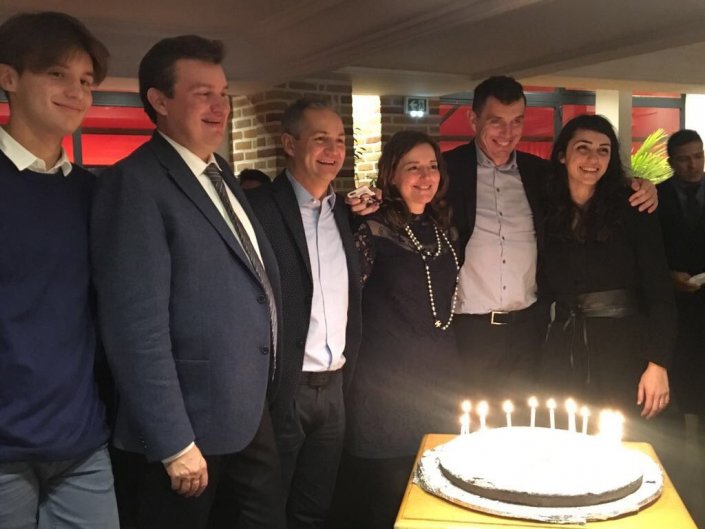 Zanutta France inaugurazione Parigi