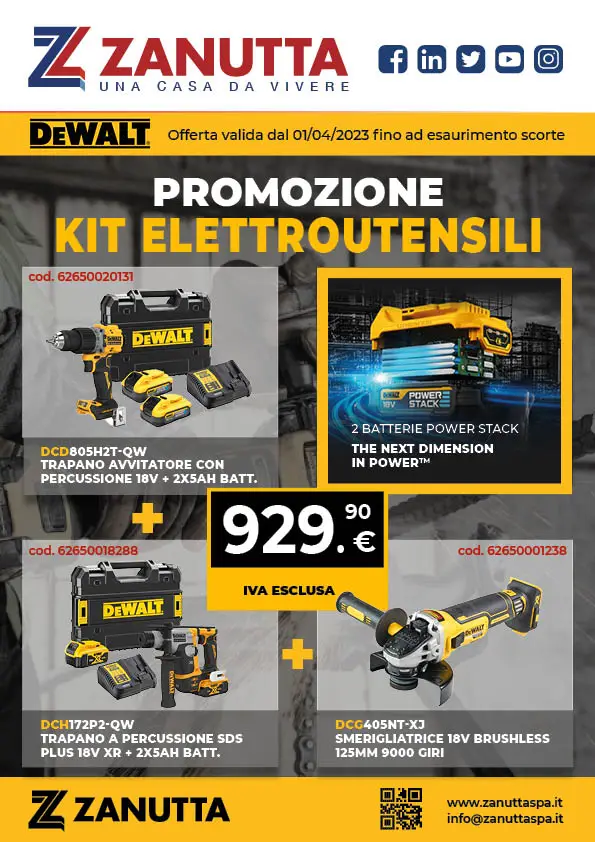 Promozione DeWalt Aprile 2023