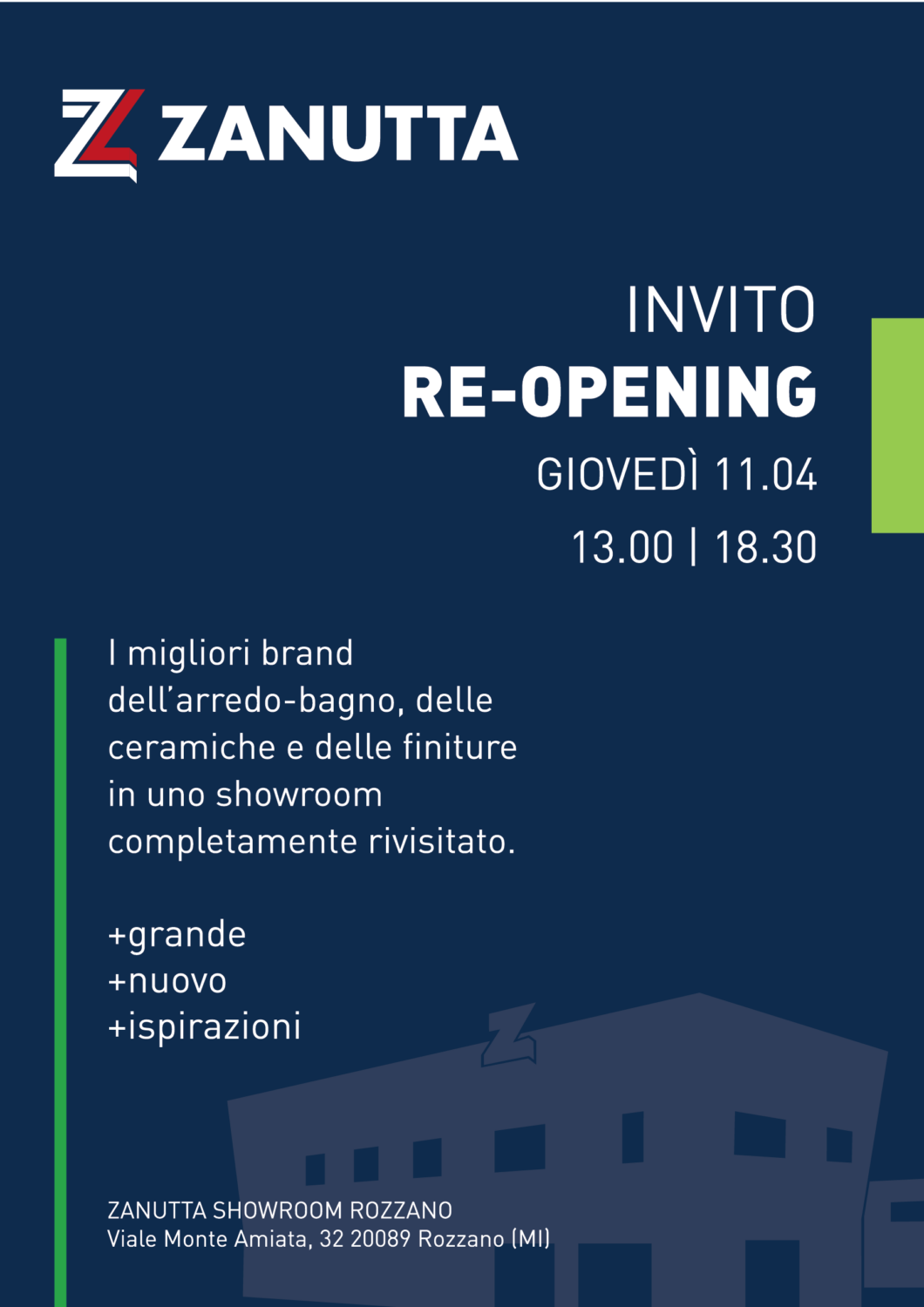 Re-opening Rozzano Newsletter
