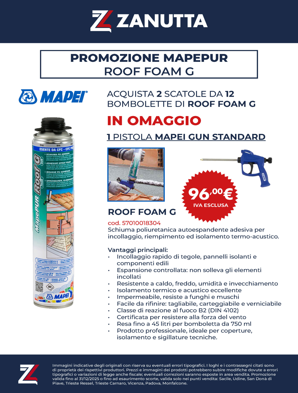 Promozione MapePUR Roof G