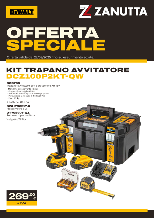 Promozione DeWalt - Offerta Speciale
