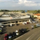 Sede centrale Nosella Dante SpA a Portogruaro, vista aerea del punto vendita ceramica, edilizia e idrotermosanitaria